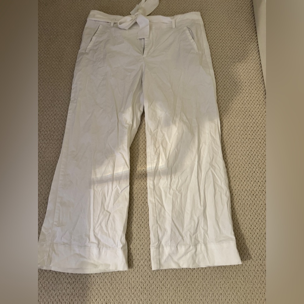 ‼️Sale‼️ Loft cotton pants with removable belt